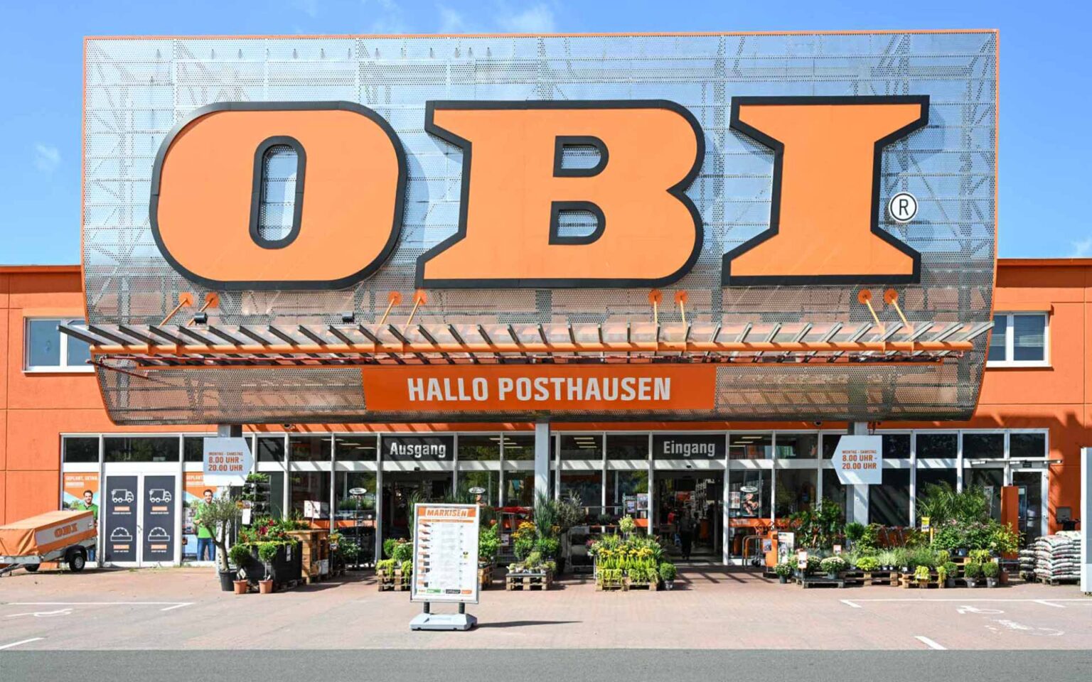 OBI von außen