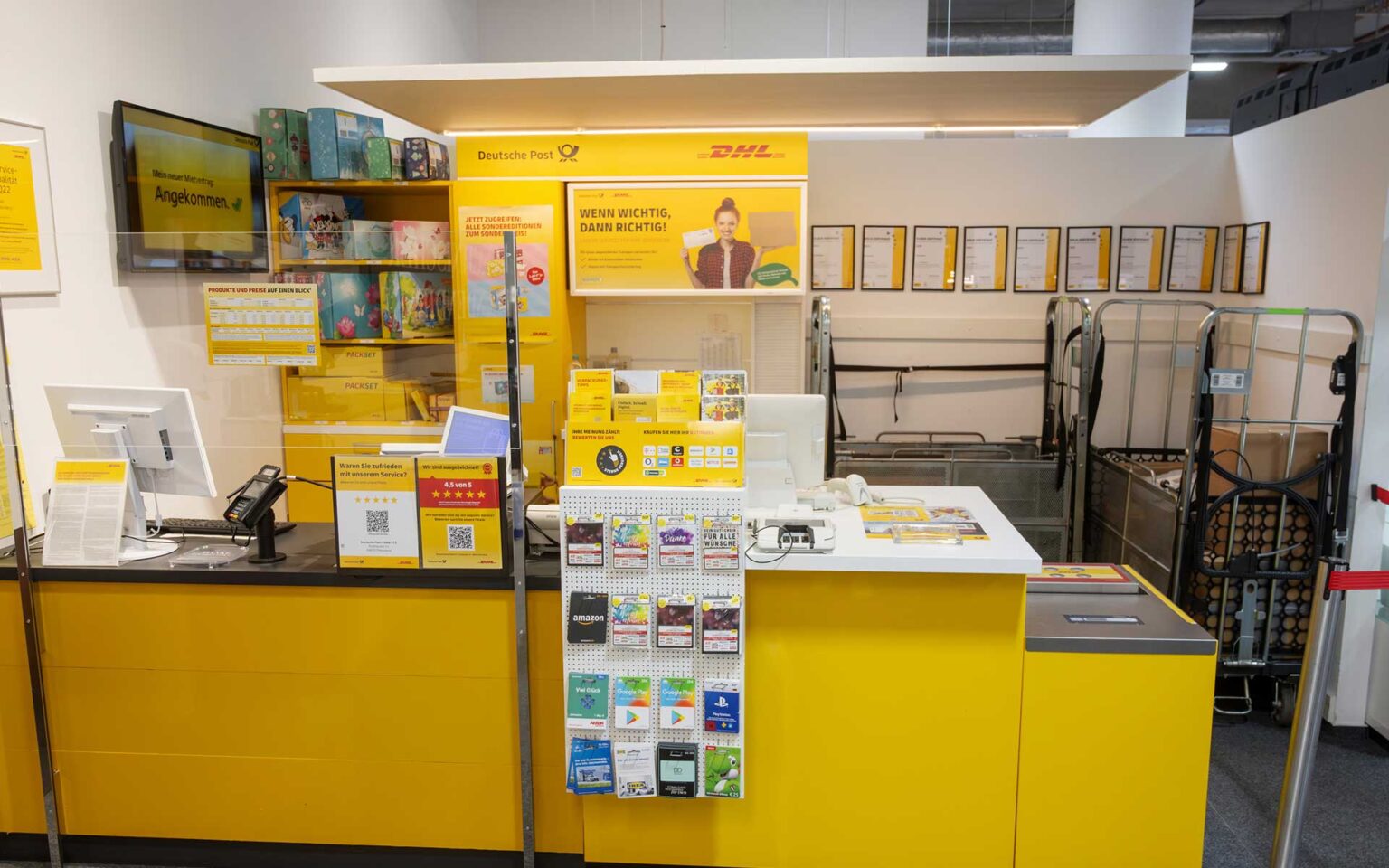 Postagentur in der Technikwelt