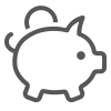 Sparschwein Icon