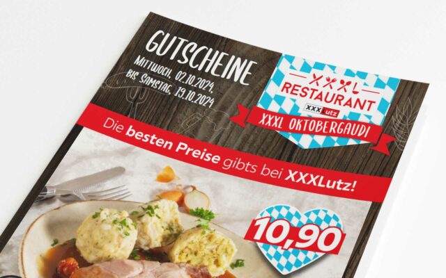 Restaurant XXXLutz Gutscheine XXXL Oktobergaudi KW40