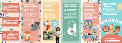 KinderWelt Prospekt Sommer-Programm