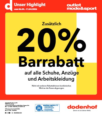 Mode und Sport Outlet Angebot