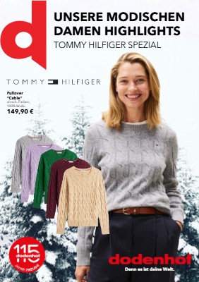 UNSERE MODISCHEN DAMEN HIGHLIGHTS TOMMY HILFIGER SPEZIAL Prospekt