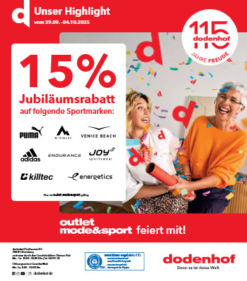 ModeWelt Outlet PosthausenProspekt KW40