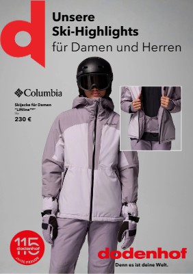 SportWelt Ski Prospekt