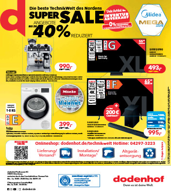 TechnikWelt Posthausen Prospekt KW08