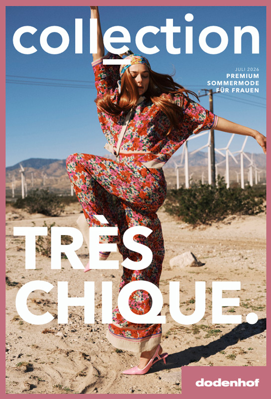Cover Digitaler Prospekt Damen Premiummode Sommer